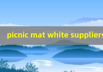picnic mat white suppliers